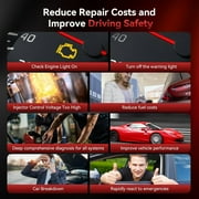 iCarsoft CR Pro 2025 Enhanced Version OBD2 Scanner Diagnostic Tool, All System Car Code Reader with 15+ Reset Services, Battery Test, Live Data, Lifetime Updates