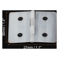 thumbnail image 2 of Unique Bargains RC Hinges 1.1 Inch x 1.4 Inch Hatch Hinge for RC Model Airplane Parts 5 Pcs, 2 of 4