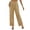 Yellow, variant on Levmjia Women's Sequin Wide Leg Pants, High Waist Glitter Pants for Women, Elastic Waist Casual Party Pants, Solid Color Festival Dance Lounge Pants