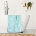 thumbnail image 5 of REGALWOVEN Cotton 2 Piece Bath Towel Set, Highly Absorbent and Comfort Lovely Towel Bathroom Blue_3 28" x 56", 5 of 8