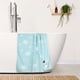 thumbnail image 5 of Juego de toallas de baño de 2 piezas de algodón REGALWOVEN, altamente absorbente y cómoda, toalla encantadora para baño azul_3 28' x 56', 5 of 7