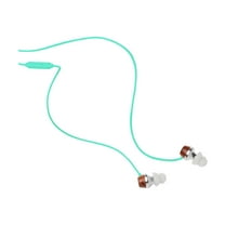 Symphonized ALN In-Ear Wood Headphones - Earphones with mic - in-ear - wired - 3.5 mm jack - noise isolating - turquoise