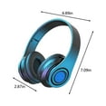 thumbnail image 3 of Auriculares Pisexur para hombre con Bluetooth 5.2 para esports, baja latencia, cómodos, 20 horas de uso, plegables con micrófono, para niños y organizador de electrónica., 3 of 8