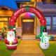 thumbnail image 4 of Muñeco de nieve Papá Noel Modelo inflable Navidad Decoraciones inflables Arco Patio yeacher Arco inflable, 4 of 6