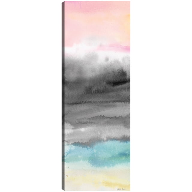 Cuadro Decorativo | Fine Art Tj | Panel Abstracto De Puesta De Sol Rosa I Por Cynthia Coulter - 157 x 61 cm