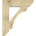 thumbnail image 3 of Ekena Millwork 6"W x 28"D x 32"H Legacy Slat Rough Sawn Bracket, Douglas Fir, 3 of 4