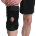 thumbnail image 4 of Rodillera de máximo soporte con bisagras. Correas de compresión y estabilidad para ACL, LCL, artritis, tendinitis, MCL, rótula. Izquierda y derecha. Hombres y mujeres., 4 of 5