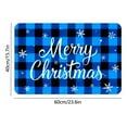 thumbnail image 3 of LSLJS Door Mat 24x16" Dirt Resistant Absorbent Christmas Decorations Non Slip Fade Resistant Mat for Entryway Front Door Inside Entrance Merry Christmas, 3 of 5
