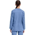 thumbnail image 6 of Cherokee Snap Front Scrub Jackets for Women, Workwear Revolution Soft Stretch WW310, 6 of 9