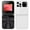 White, variant on New Mini Flip Mobile Phone, 2 SIM Card Small Display Foldable Cell Phone Unlocked Flip Phone 2G Flip Cell Phone for Seniors