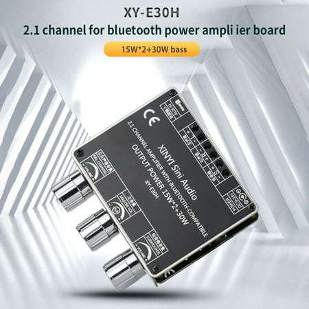 E30H 2.1 Channel High And Low Tone Bluetooth Audio Power Amplifier Board Module