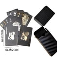 thumbnail image 2 of Playing Cards Waterproof Poker Cards With Black And Color Grid Design - Ideal For Family Game Nights, Parties, Travel, Card , Casino ,, 2 of 3