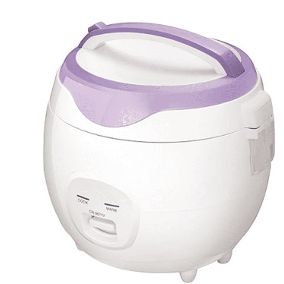 Electric Heating Rice Cooker (Violet/White)