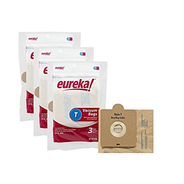 Genuine Eureka Style T Vacuum Bag 61555B 9 bags