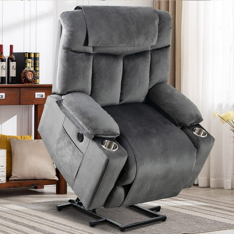 Electric Power Lift Recliner Chair Heavy Duty Motion Reclining