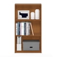 thumbnail image 5 of Librería Furinno Basic con 3 niveles, estantes de almacenamiento, color cereza claro, 5 of 5