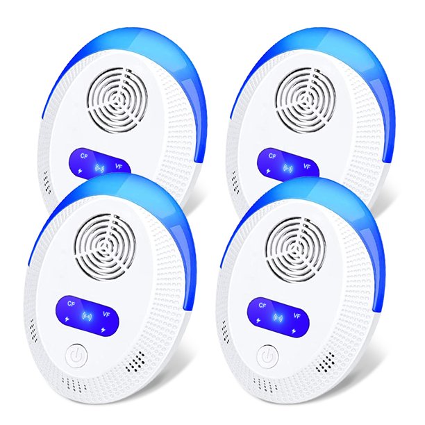 Ultrasonic Pest Repellent Control 2021 (4Pack),Variable frequency, Plug in Home, Flea, Rats