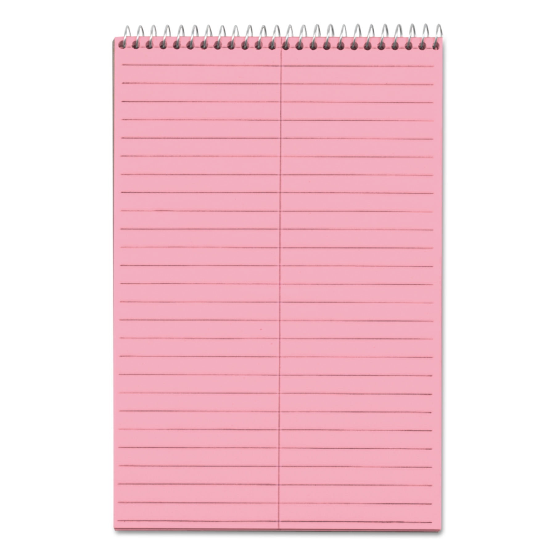 TOPS Spiral Steno Notebook, Gregg Rule, 6" x 9", 80 Sheets, 4 Pads per Pack