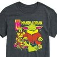 thumbnail image 3 of Star Wars - The Mandalorian Mando And Grogu Comic Cover - Men's Short Sleeve Graphic T-Shirt, 3 of 5