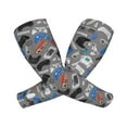 thumbnail image 2 of Fotbe Video Game UV Sun Protection Arm Sleeves - Tattoo Cover Up - Basketball Arm Sleeve UPF 50 Cooling for Men Women, 2 of 8