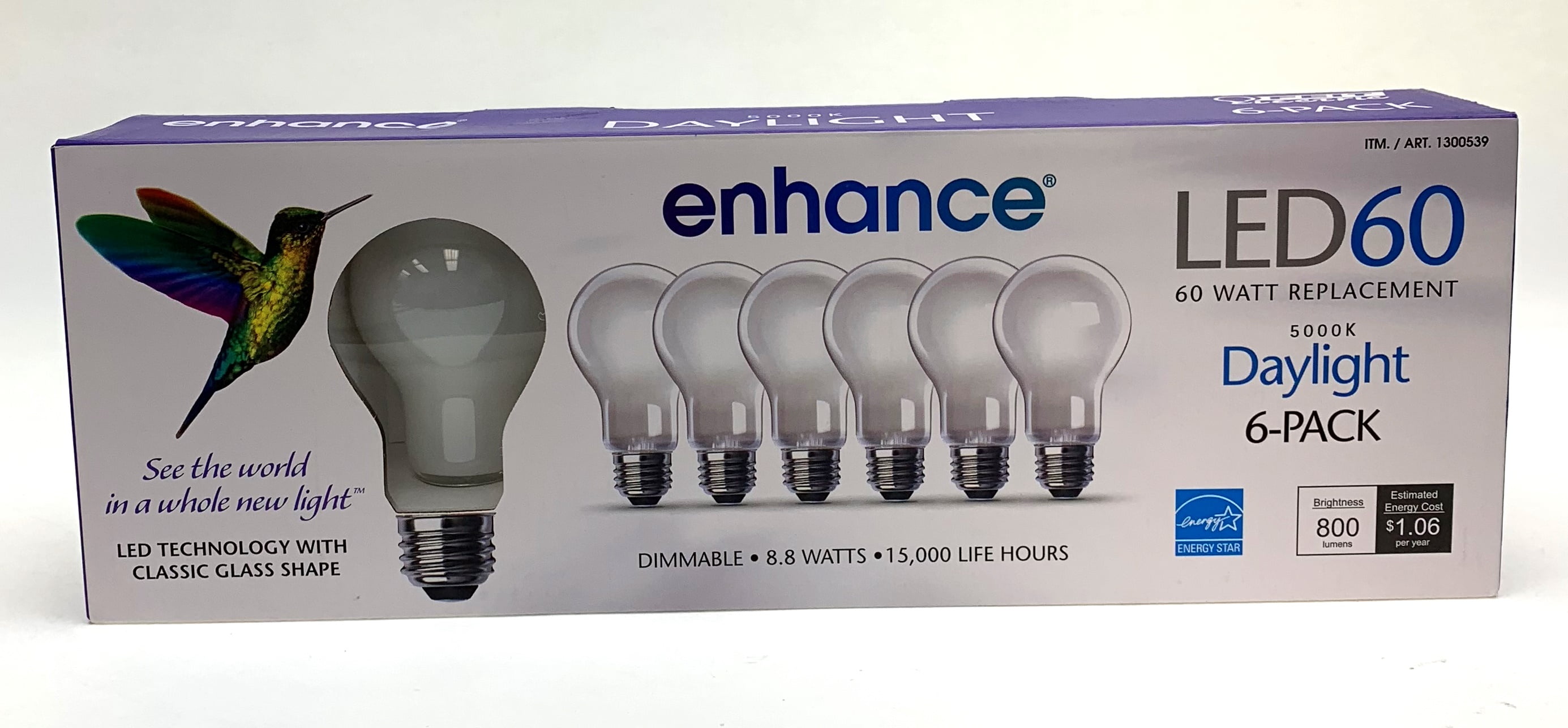 Feit Electric LED 60W Replacement 6 Pack Daylight 