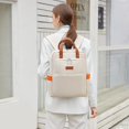 thumbnail image 2 of Backpack Women Small, Laptop Backpack Women Work 15 Inch Tablet Bag-apricot, 2 of 4