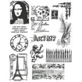 thumbnail image 2 of Tim Holtz Cling Stamps 7"X8.5"-Mini Classics, 2 of 2