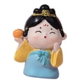 thumbnail image 6 of Tongina Cute Girl Figurine Small Figure Chinese Tang Collectible Car Dashboard Decoration for Bedroom Home Housewarming D, 6 of 8