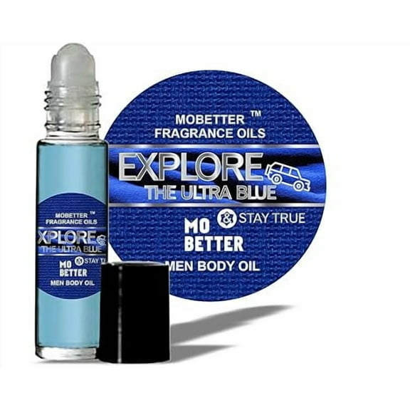 MOBETTER FRAGRANCE OILS Explore The Ultra Blue Men Cologne Body Oil