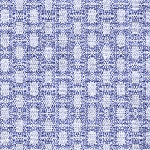 Ahgly Company Machine Washable Indoor Square Transitional Heavenly Blue Area Rugs, 4' Square
