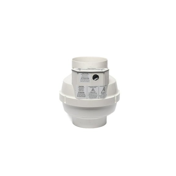 Festa Radon AMG Spirit Radon Fan - Quiet and Energy Efficient 121 CFM Radon Mitigation System Inline Fan - 5"