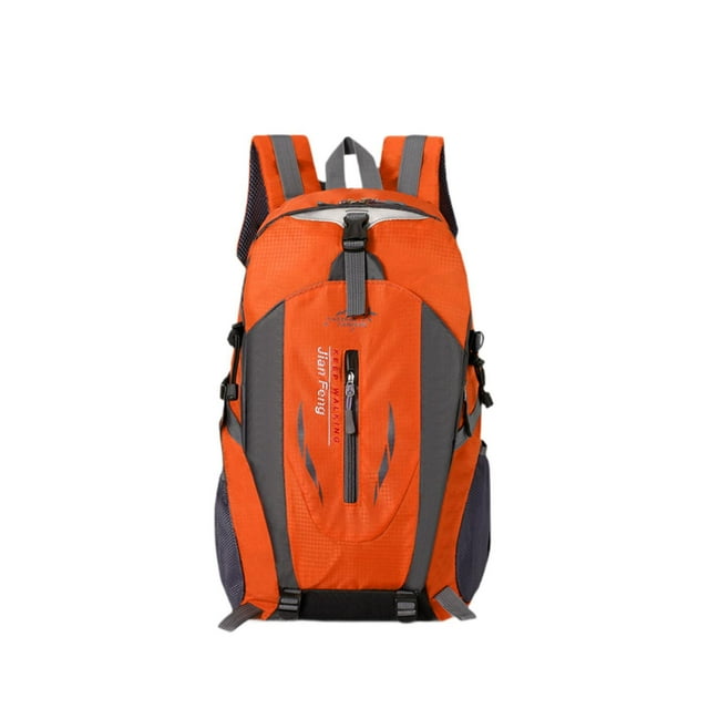 jinwen Sac à Dos de Randonnée 40 L Grand Sac à Dos d'Alpinisme pour Vélo Chasse Randonnée Orange