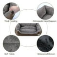thumbnail image 2 of Dog Beds, Washable Pet Mattress Comfortable and Warming Rectangle Bed for Small Medium and Large Dogs, Cat Pets, 2 of 11