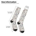 thumbnail image 5 of Easygdp Vintage Butterflies Fashionable Adult Sockings&Sports Sockings&Breathable Sockings, Non-Pilling,Contrasting Color Design, 5 of 9