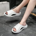 thumbnail image 6 of IUJSOY Slippers for Women Soft Cushion Footbed Sandals Non-Slip Outdoor Pool Beach Shoes Slides, 6 of 8