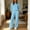 Light Blue, variant on Floleo Women's Collared Button Front Top and Pants Set with Pockets Elastic Waist Long Sleeve Solid Color Loose Fit for Work Travel Home Daily Wear