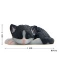 thumbnail image 2 of Escultura de resina de gato durmiente para decoración de jardín, 2 of 2