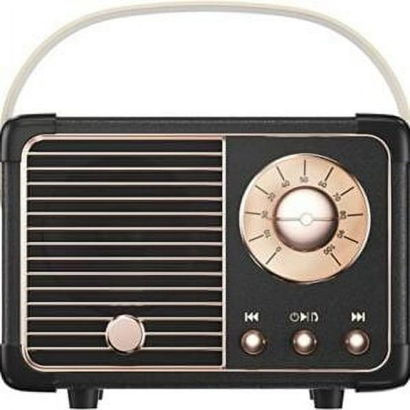 Retro Bluetooth Speaker Mini Wireless Speaker Outdoor Portable Bluetooth Speaker for iPhone Android Devices Tablets