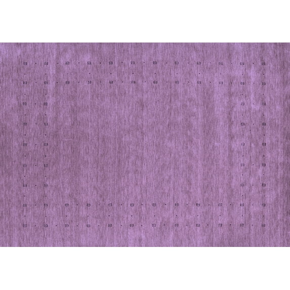 Ahgly Company Indoor Rectangle Abstract Blue Contemporary Area Rugs, 7' x 10'