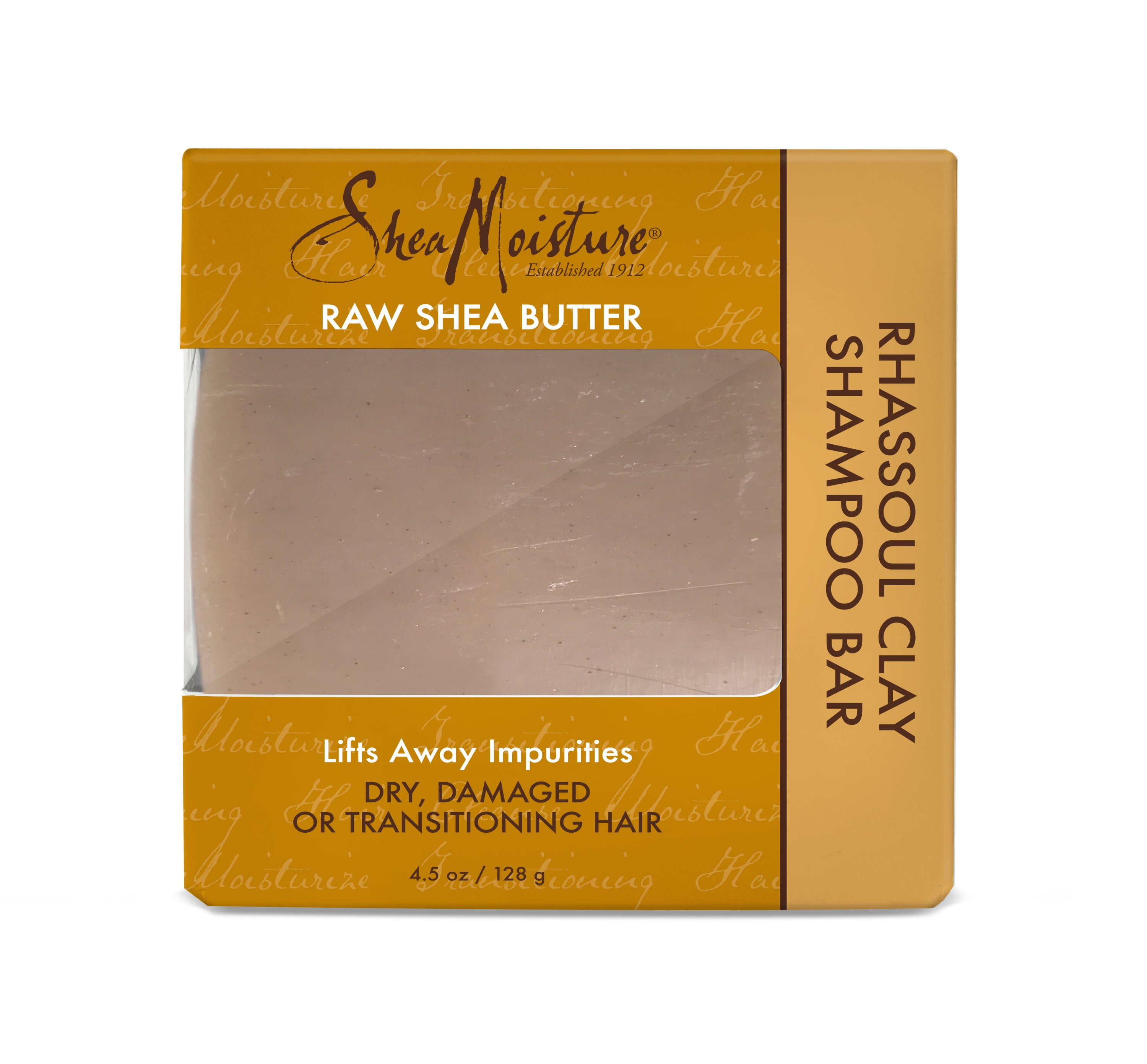 SheaMoisture Raw Shea Butter Clay Shampoo Bar, 4.5 oz