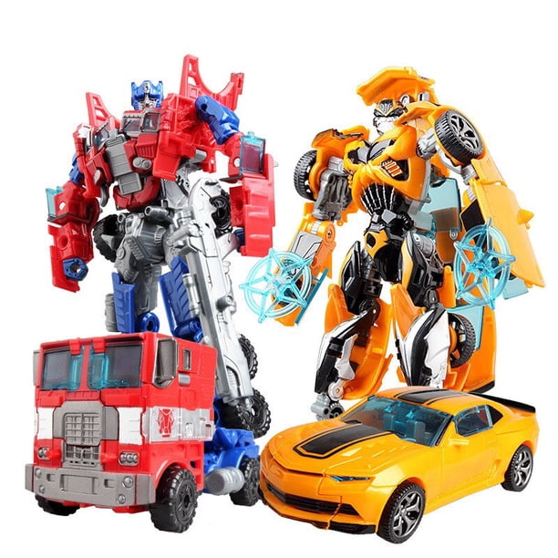 Figuras de acción transformables para niños, juguetes de Robot transformable, Optimus, Deformation, Commander, modelo de Anime, regalo Fivean unisex
