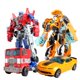 thumbnail image 1 of Figuras de acción transformables para niños, juguetes de Robot transformable, Optimus, Deformation, Commander, modelo de Anime, regalo Fivean unisex, 1 of 2