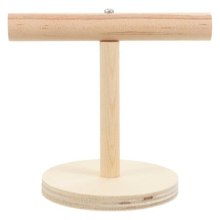 CRAFTHROU Parrot Cage Branch Wooden Perching 1Set 4x3.5in