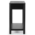 thumbnail image 4 of Safavieh Jaylessa Solid Wood 2 Drawer Console Table in Black, 4 of 12