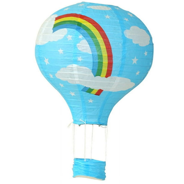 Globo aerostático con decoración de celebración navideña, diseño de moda latten para escuela y mercado, novedad de 2023