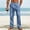 #369-Navy, variant on Men's Casual Pants with Pockets Straight Leg Drawstring Elastic Waist Comfortable Everyday Wear,Plus Size