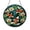 Acrylic 3.5 Inch, variant on Pond Fish with Water Lily Stained Glass Window Hanging, Decorative Garden Art Panel Accent for Outdoor Inspired Interior