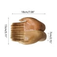 thumbnail image 3 of Giunmcul Online Shopping Hands Holding Wooden Handicraft Decoration Ornaments Gift Gift Decoration, 3 of 5