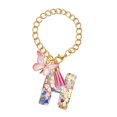 thumbnail image 1 of Amor Colgante Brillo Borla Resina Decorativa Mariposa Color Letra Clave, 1 of 3