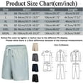 thumbnail image 3 of Mens Gym Shorts - Men's Summer Outdoor Shorts Casual Work Flat Front Shorts Stretch Waist Athletic Gym Short Activewear Workout Shorts for Men, 3 of 4